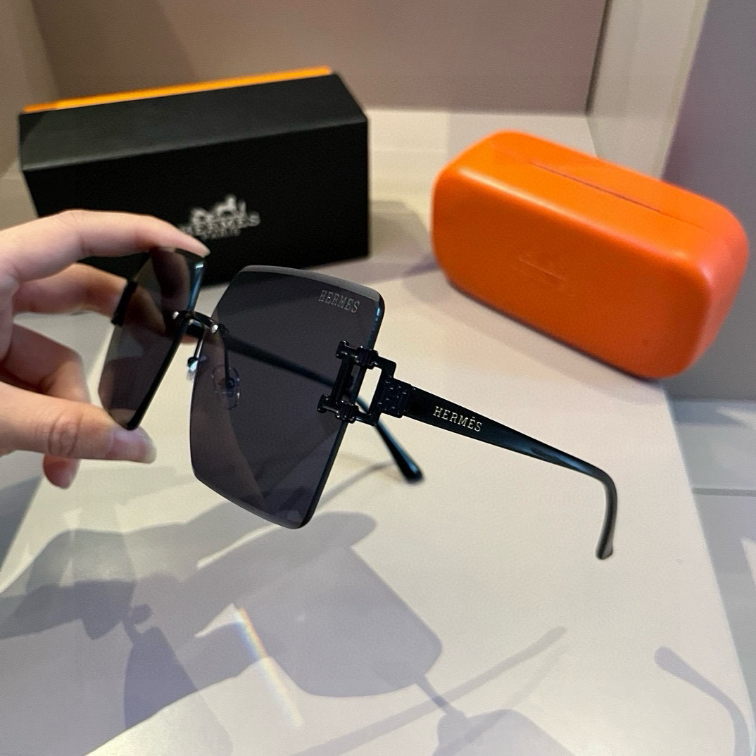 Hermes Square Frame Sunglasses