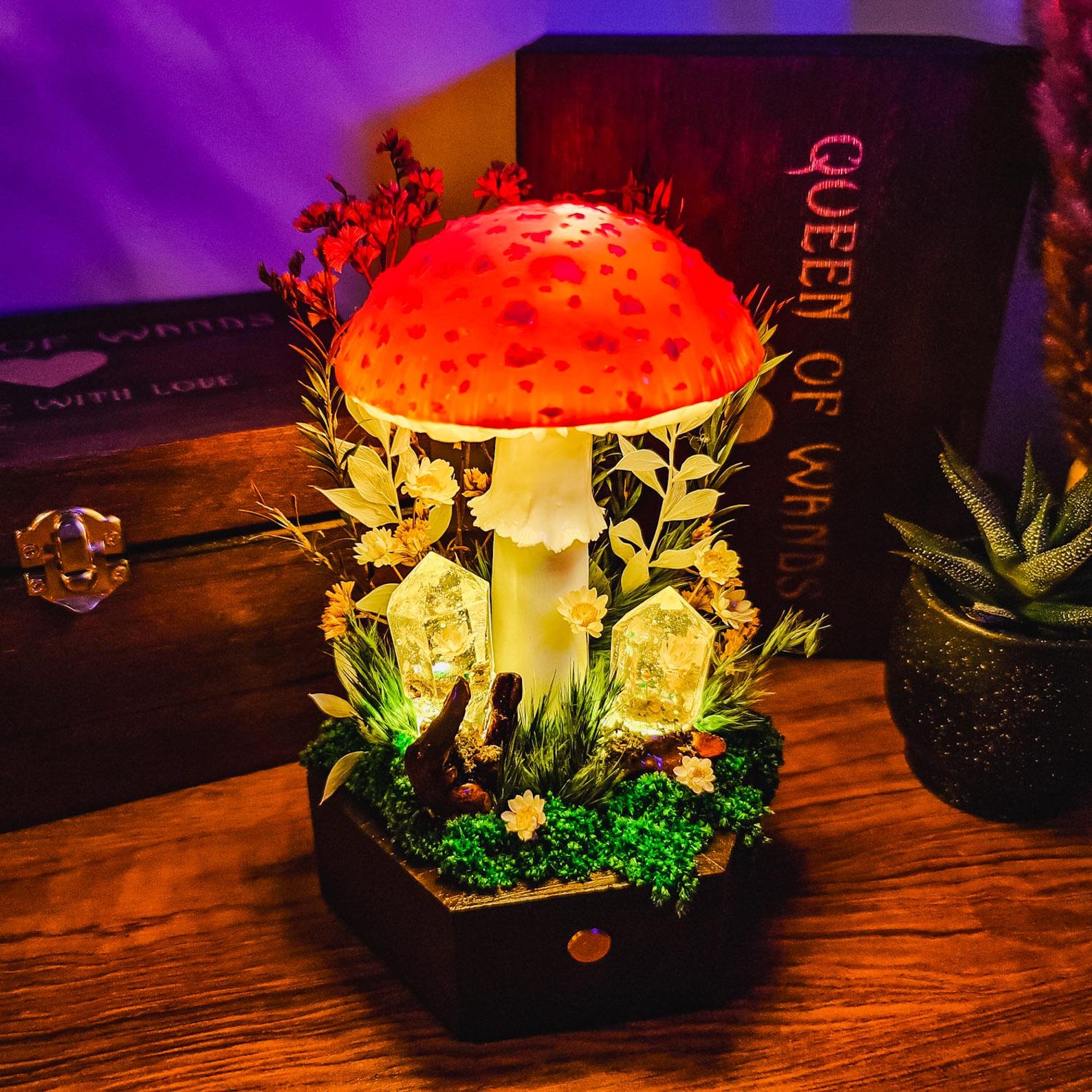 🔥ON SALE🔥Mushroom Sculpture Night Light