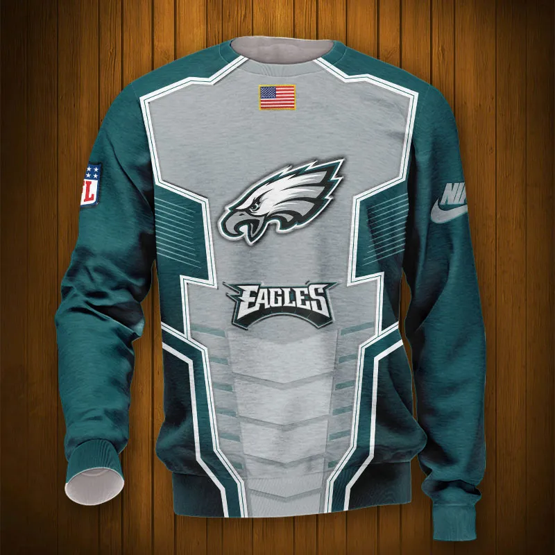 PHILADELPHIA EAGLES 3D HOODIE TTB4324