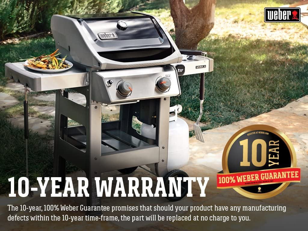 Weber Spirit 2-Burner Liquid Propane Grill Black