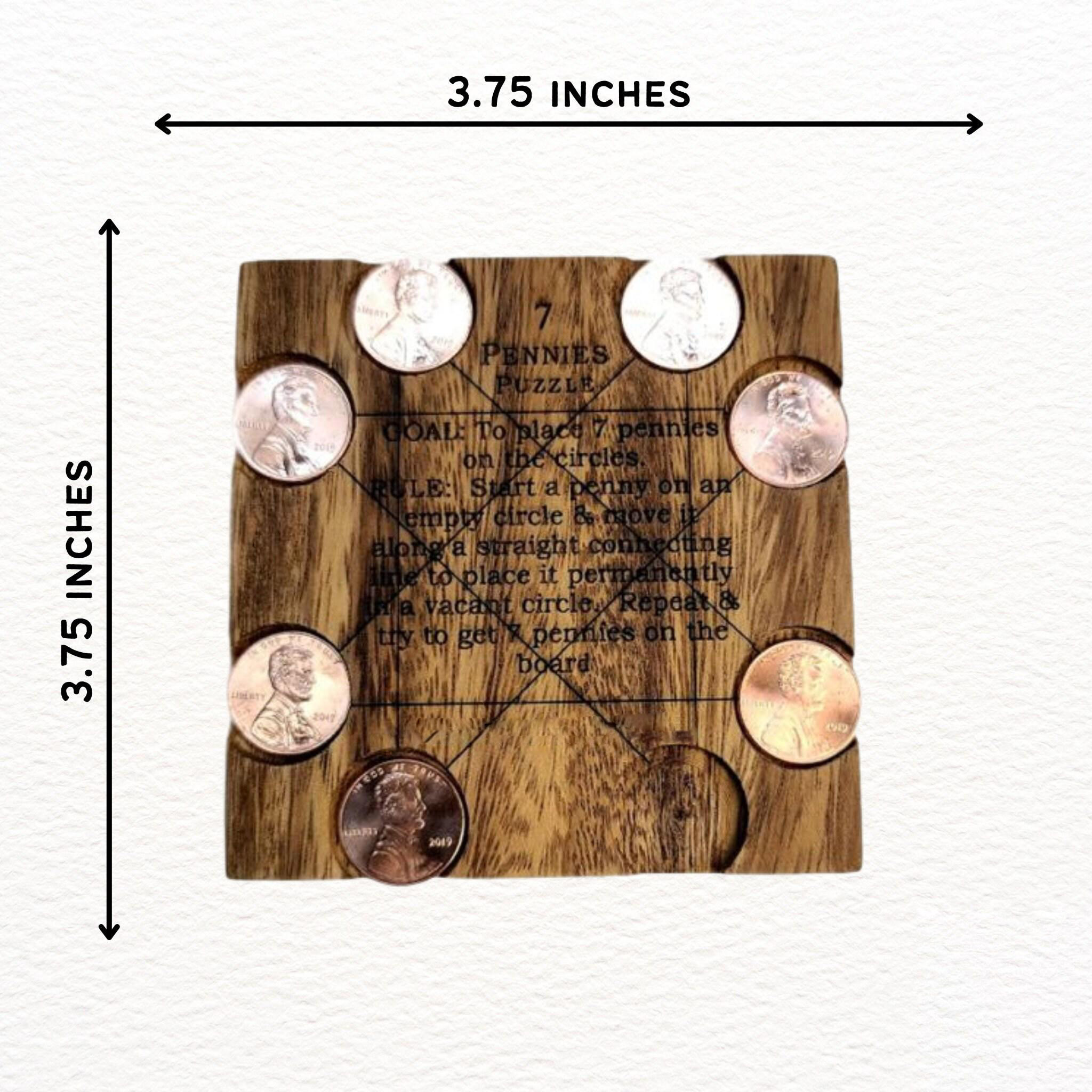 7 Pennies Puzzle | Educational desktop toys