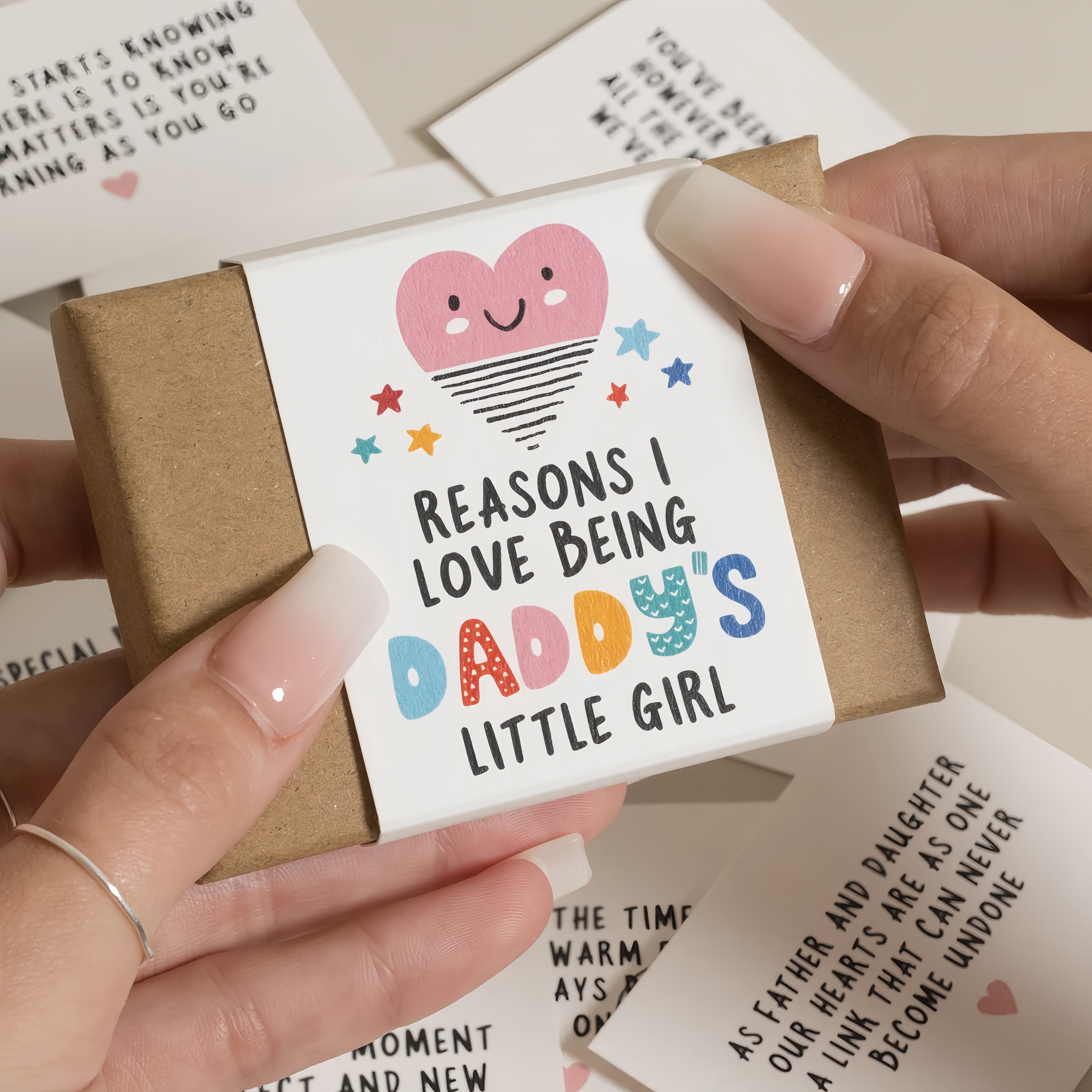 Gift Box For Dad With Love Message