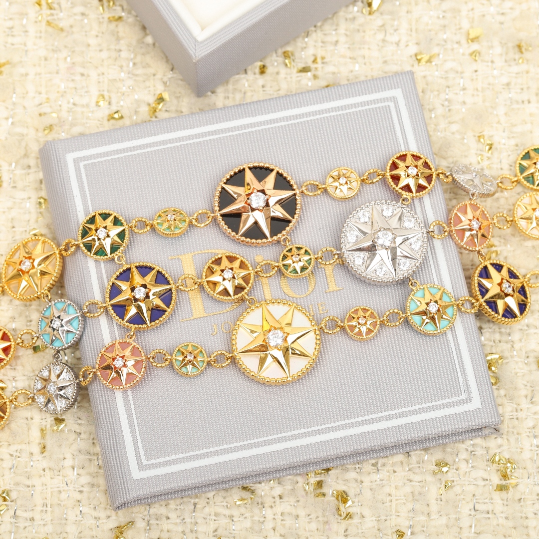 Dior Compass Rose Triple Bracelet