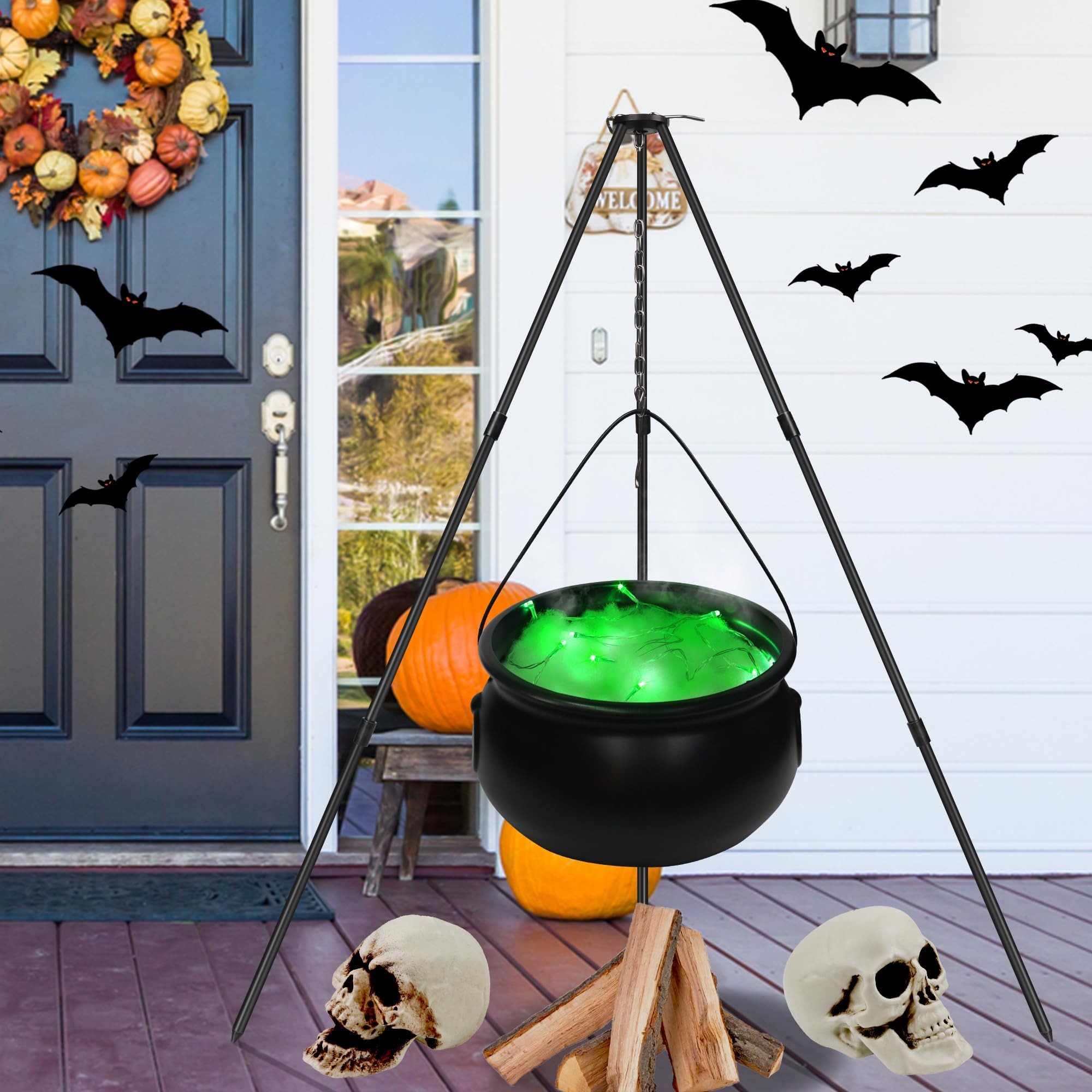 The colossal witch cauldron has arrived!