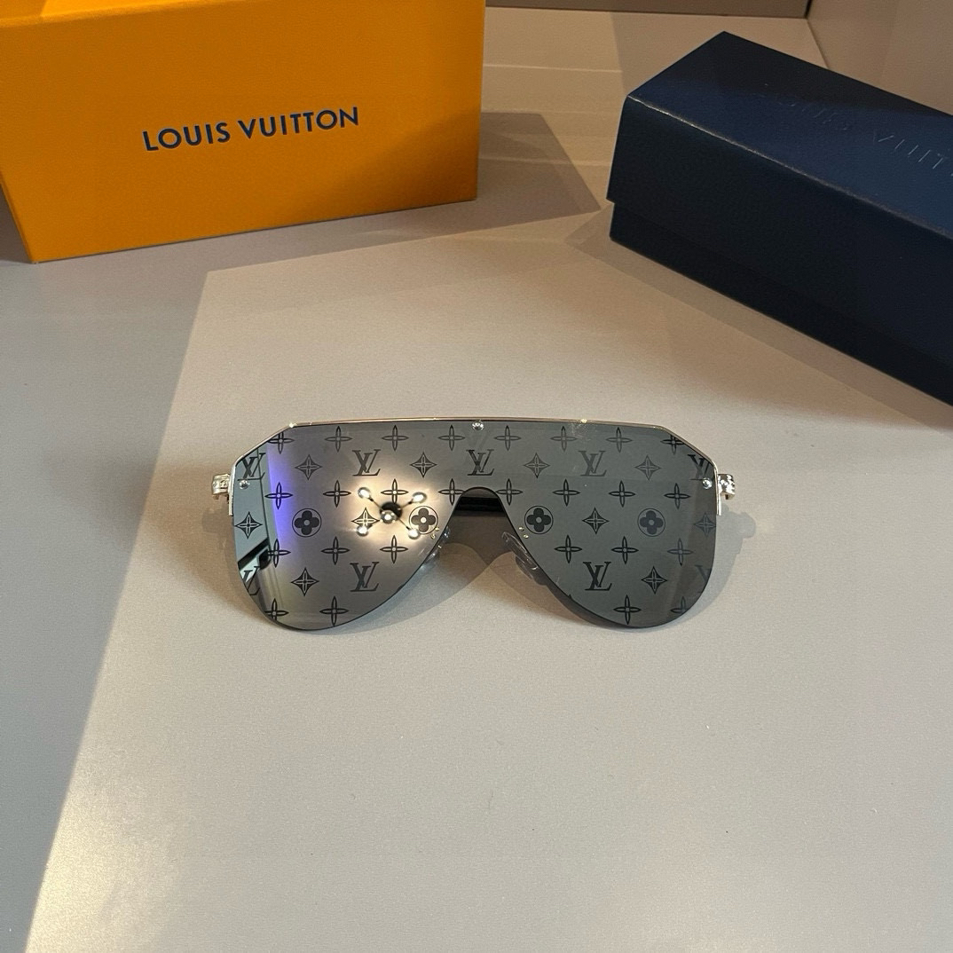 Louis Vuitton half-rim sunglasses
