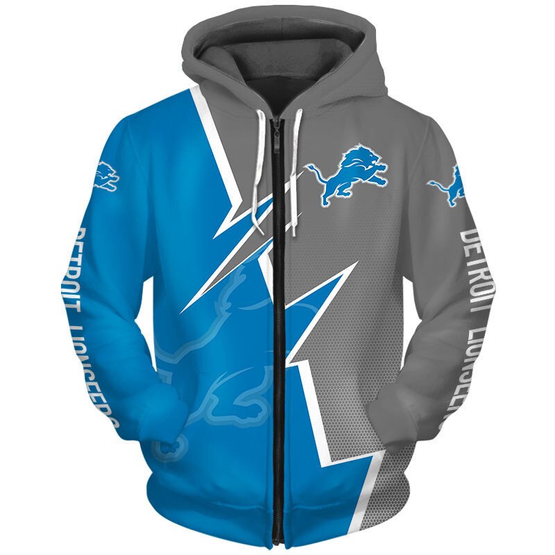 DETROIT LIONS 3D HOODIE  DDLL009