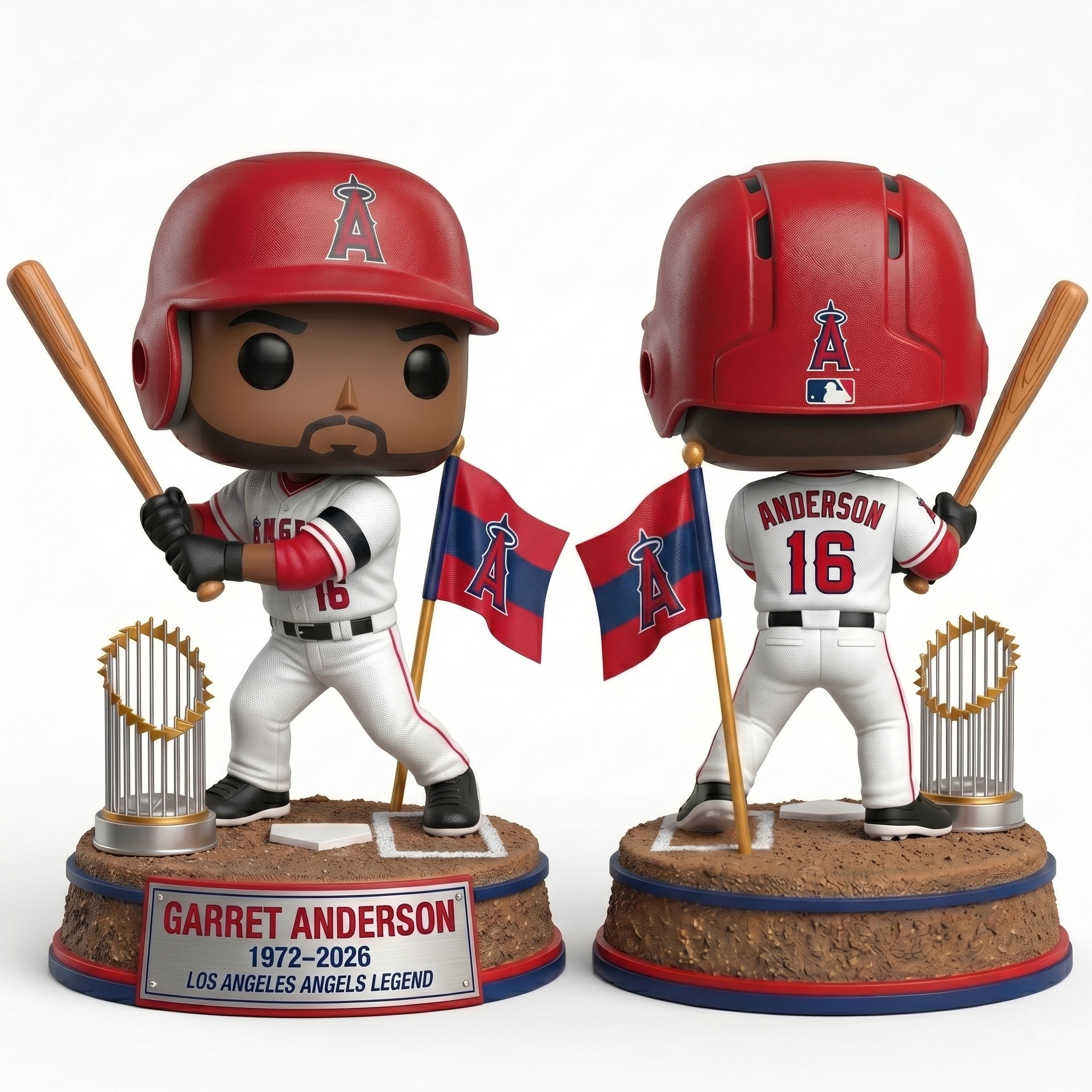 ⚾ Garret Anderson: Forever An Angel – Legends Memorial Funko Pop! 👼