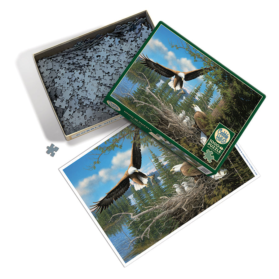 Nesting Eagles | 1000 Piece
