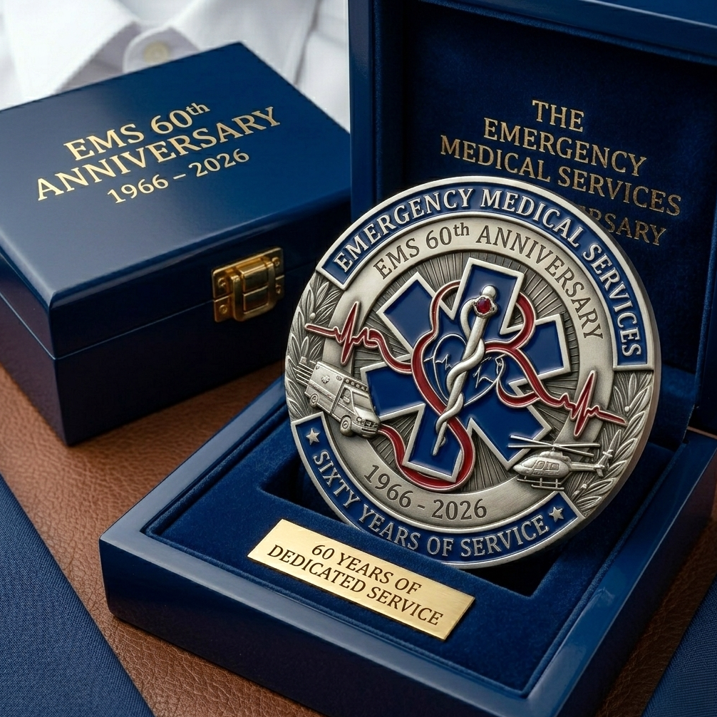 EMS 60th Anniversary Limited-edition Collectible Pin