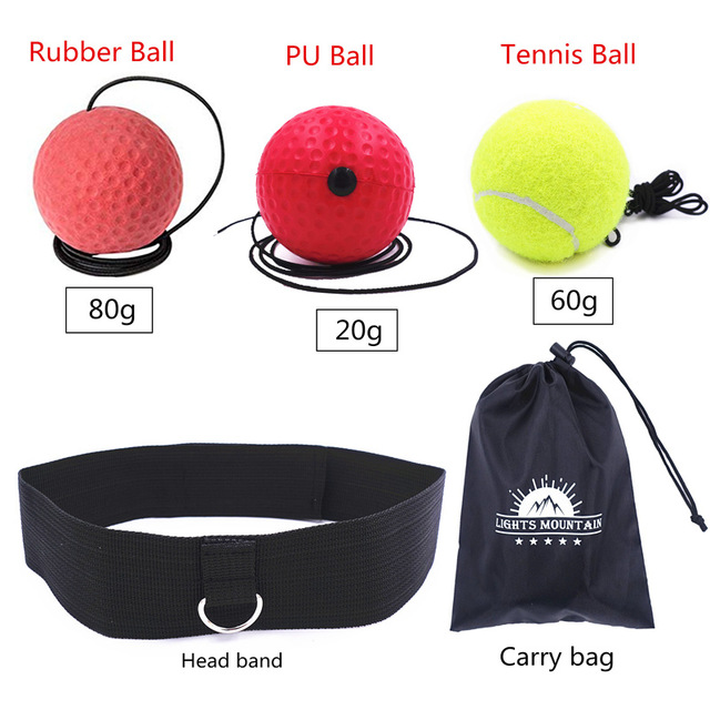 Boxing Reflex Ball Headband