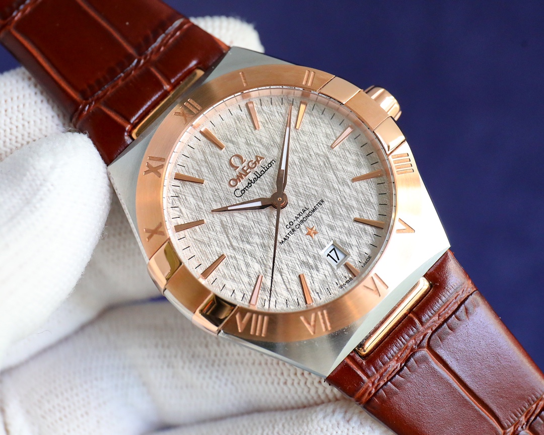 Omega fifth generation constellation series men's watch