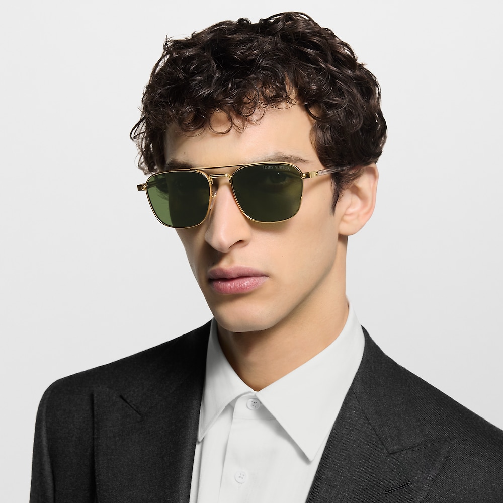Louis Vuitton LV SIGNATURE METAL SQUARE Sunglasses Z1942U