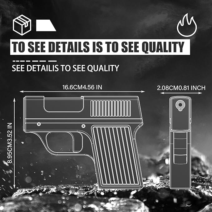 Windproof Lighter with Cigarette Case