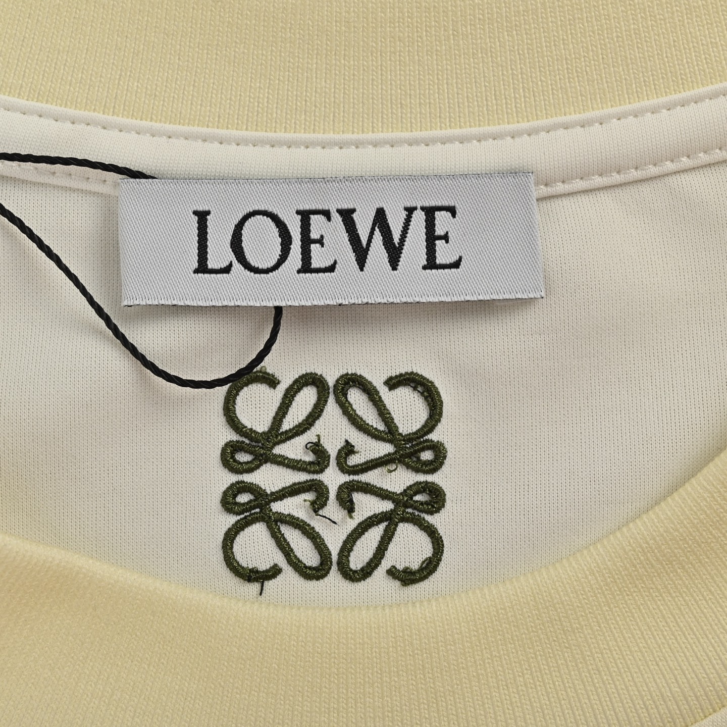 Loewe 25ss Watercolor Bedlington Terrier Short Sleeve