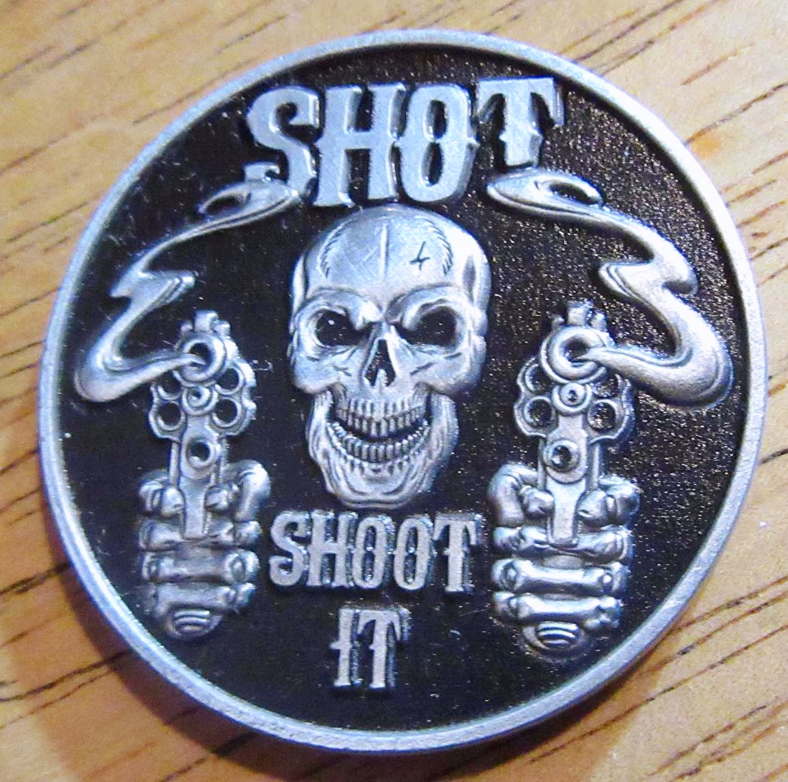 Skull Drink Decision Coin