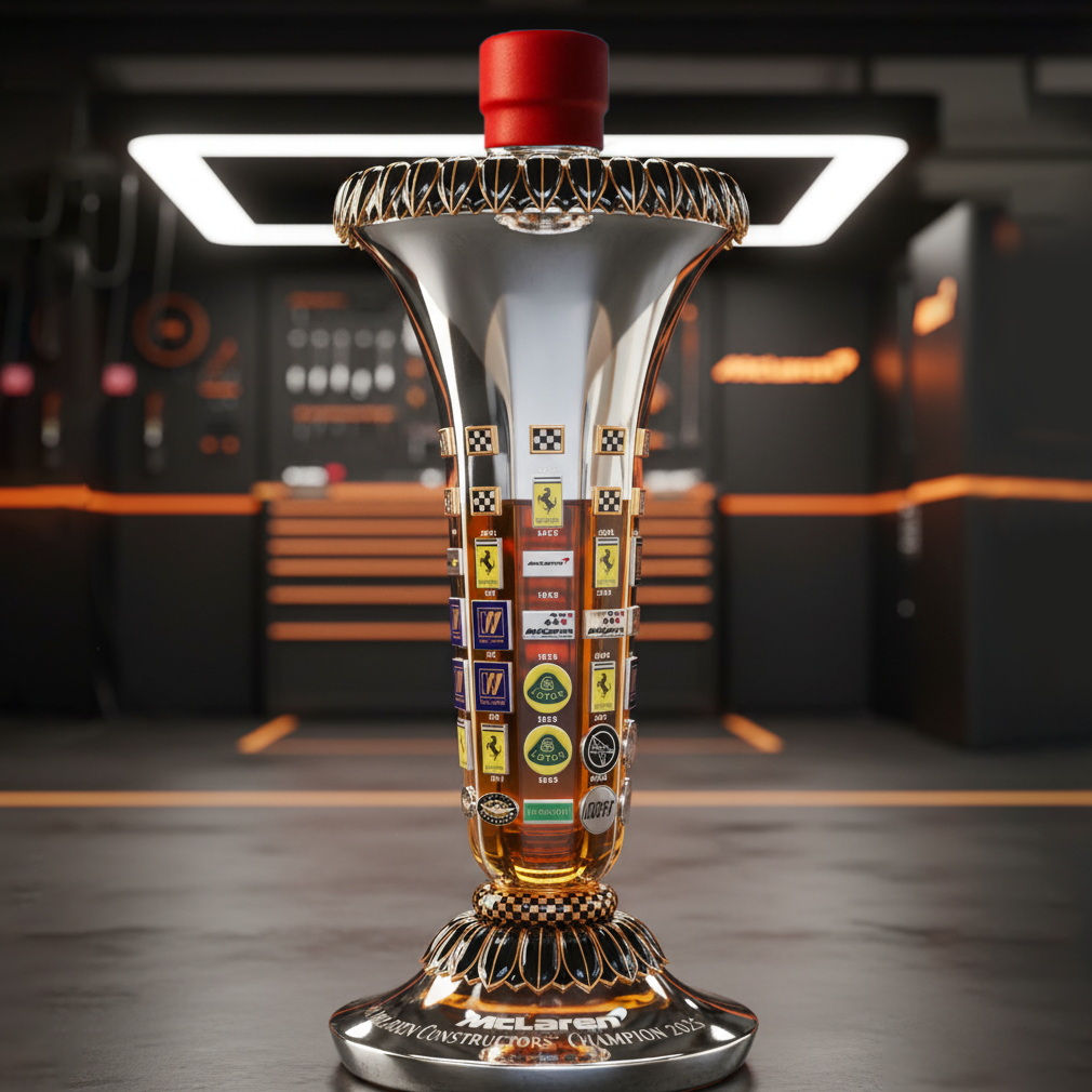 McLaren 2025 Championship Whisky Bottle