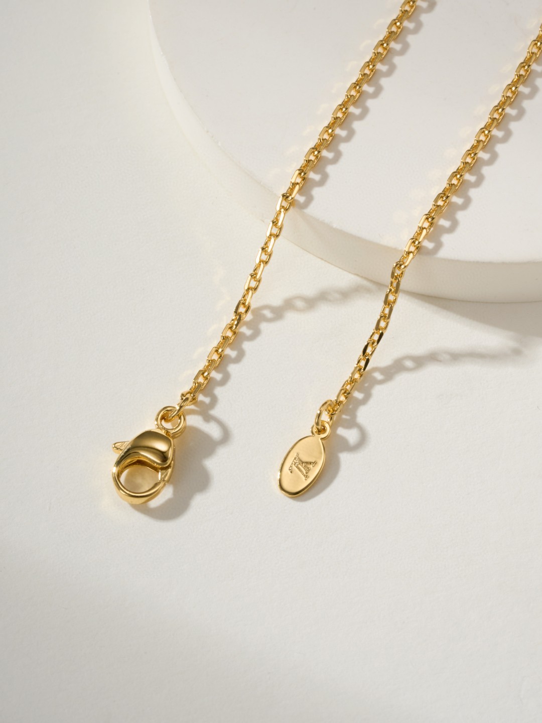 Louis Vuitton Checkerboard Diamond Necklace