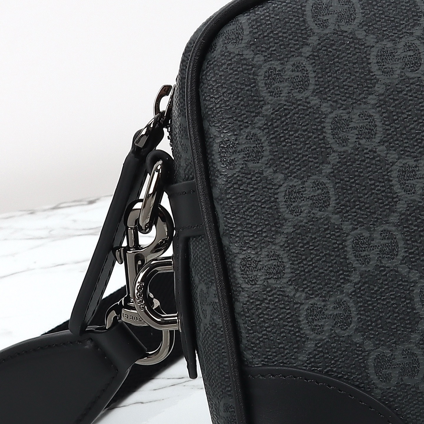 Gucci GG Emblem small crossbody bag 821155 FAED4 1000