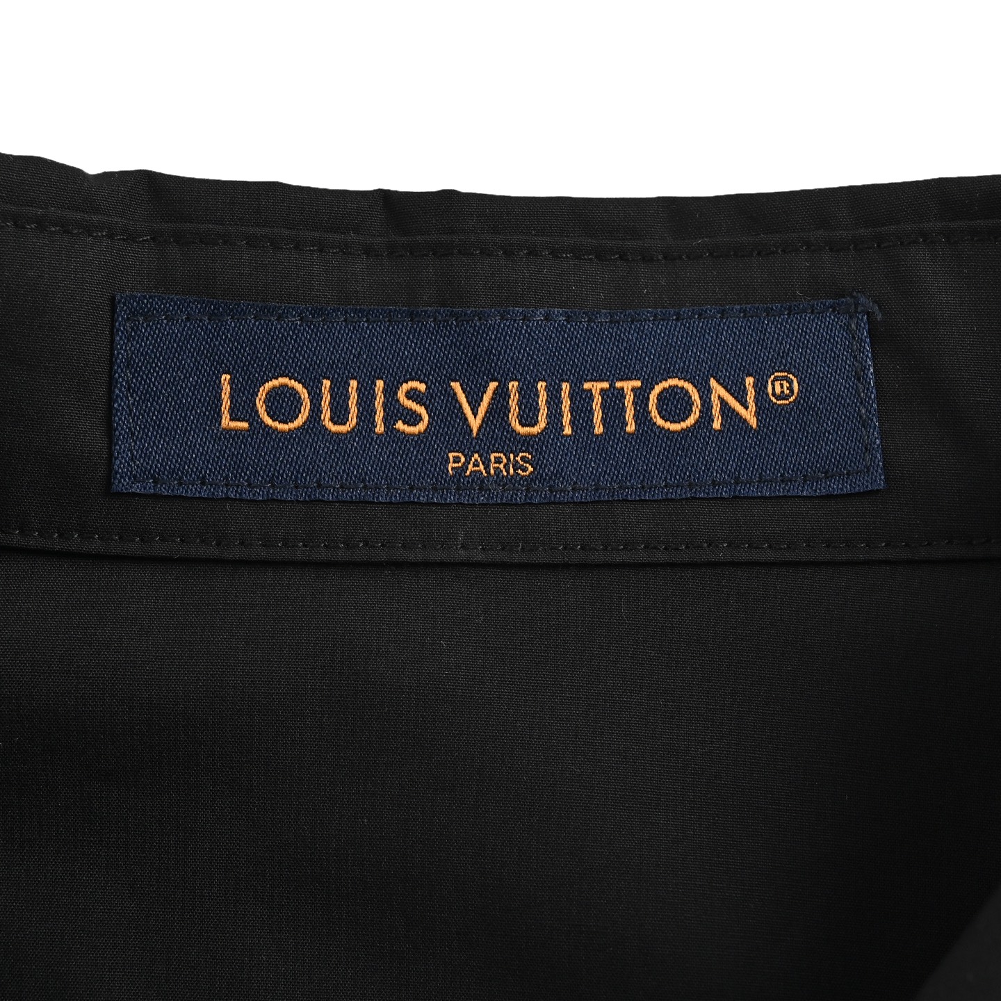Louis Vuitton 25ss sequined pocket embroidered short sleeve shirt