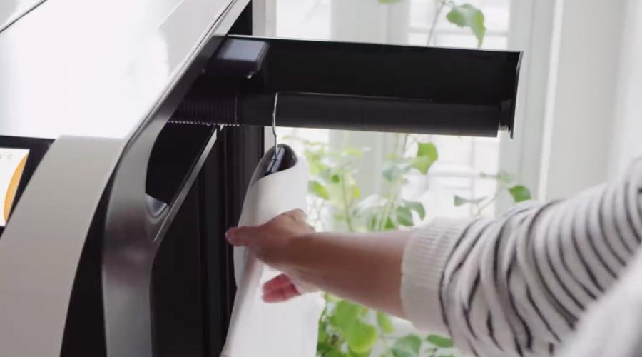 This Automatic Clothes Ironing Robot Irons Up to 12 Articles of Clothing at Once