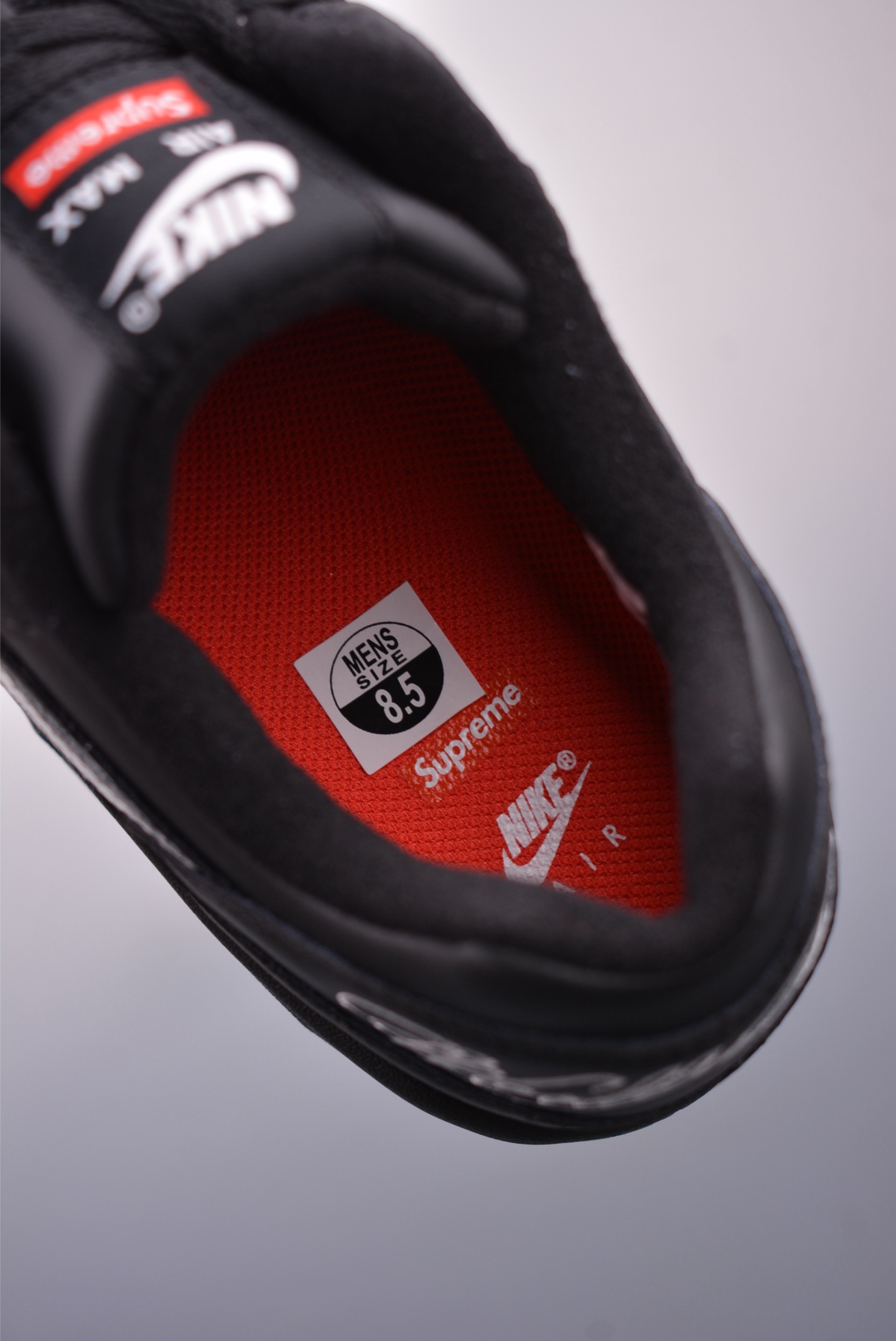Supreme x Nike Air Max 1 '87 SP 'BLACK WHITE' HF8813-001