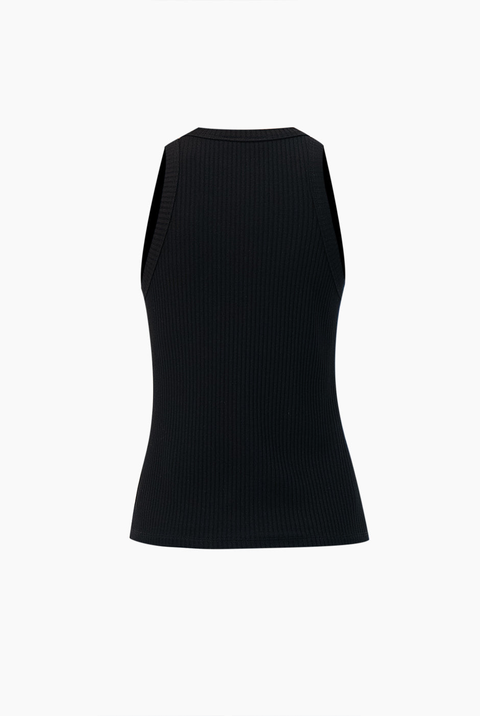 Top recto negro