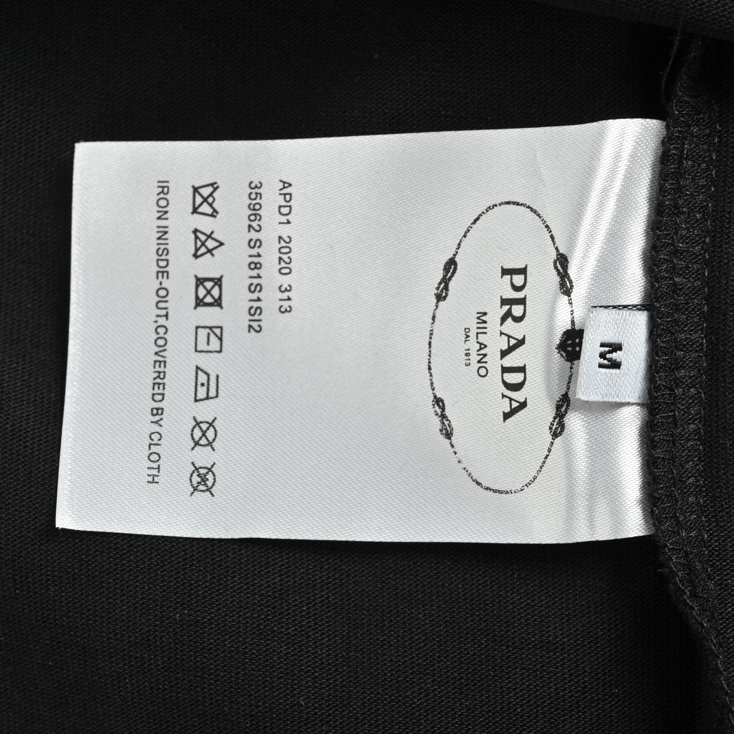 Prada 25ss pocket print gradient short sleeve