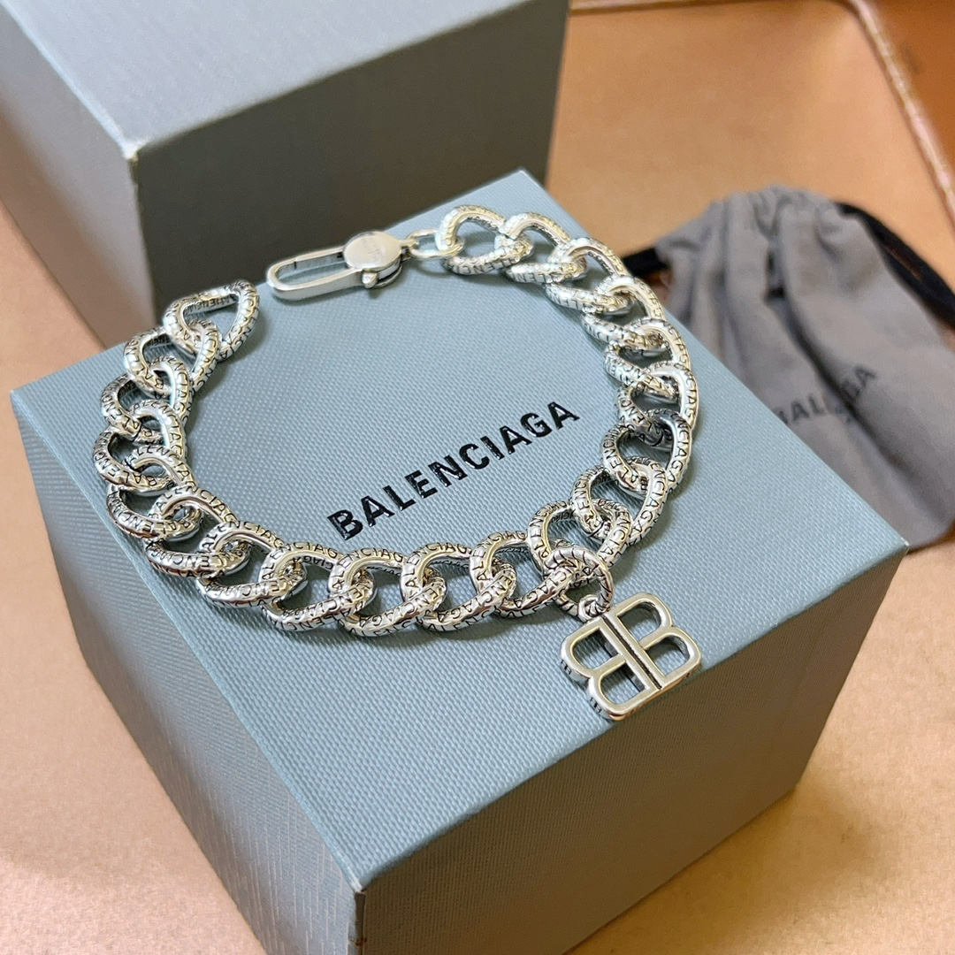 Balenciaga BB chain bracelet