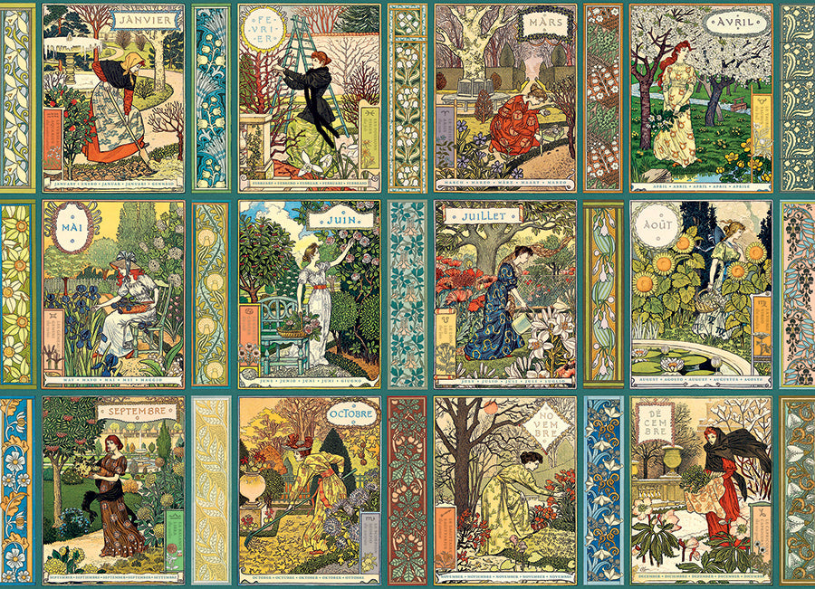 Jardiniere: A Gardener's Calendar | 1000 Piece