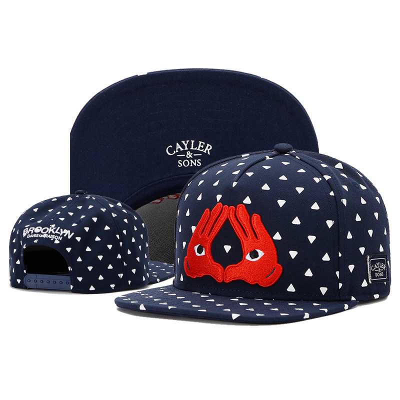 Trendy hip-hop hat sun visor baseball cap casual sun hat peaked cap youth flat brim hat