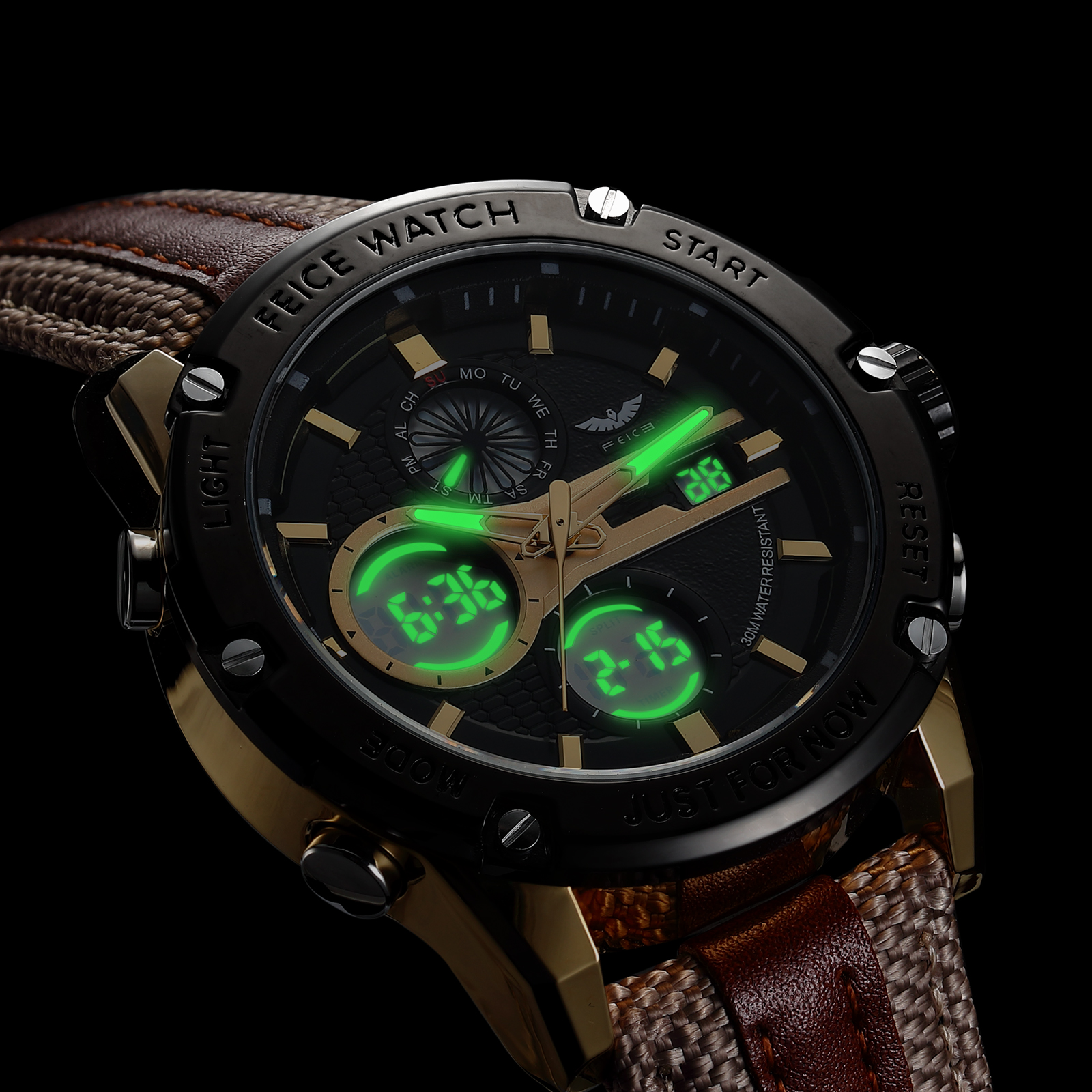 FK035 Dual Movement Chronograph Watch