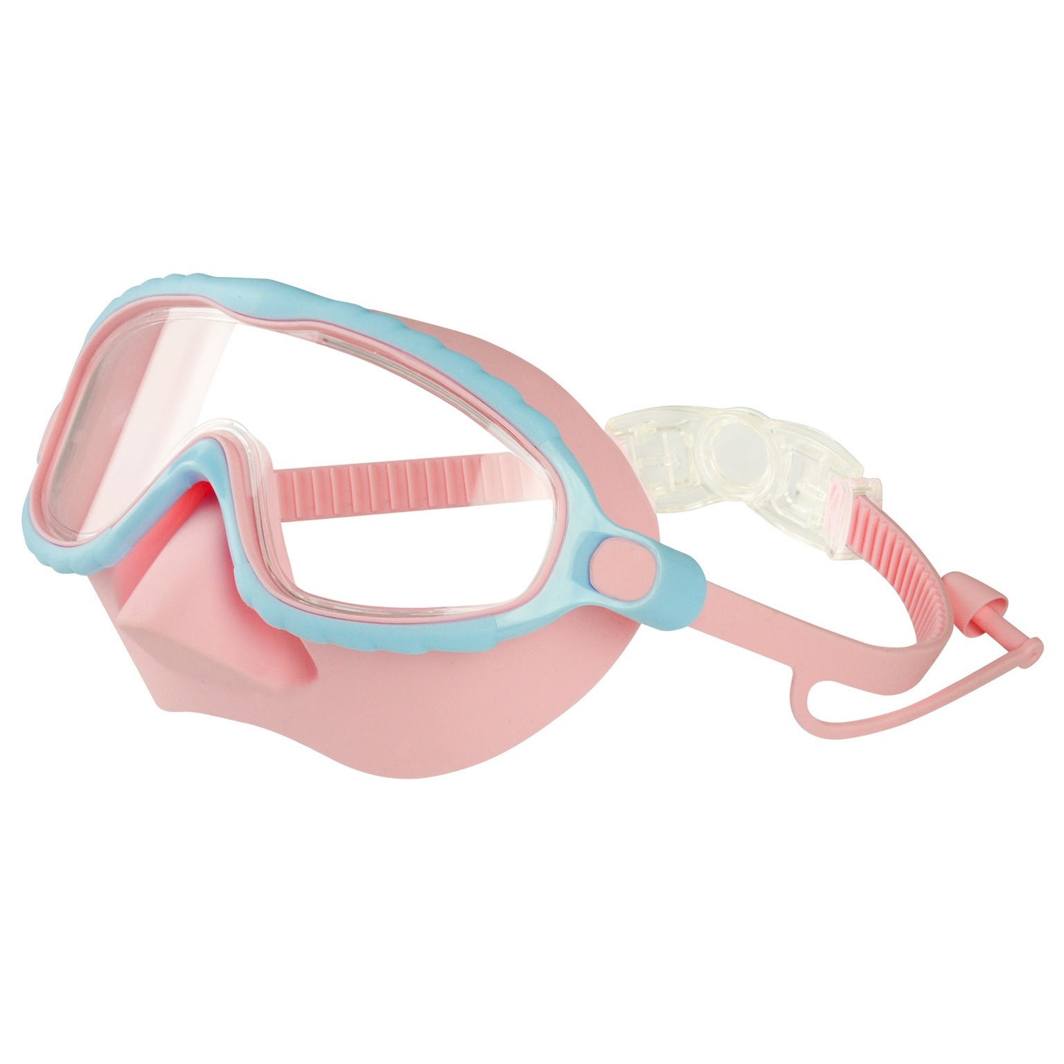 🔥ON SALE 60% OFF🔥Kids-Swim-Goggles with Nose Cover-Wide View Anti Fog UV Anti Shattered Lens