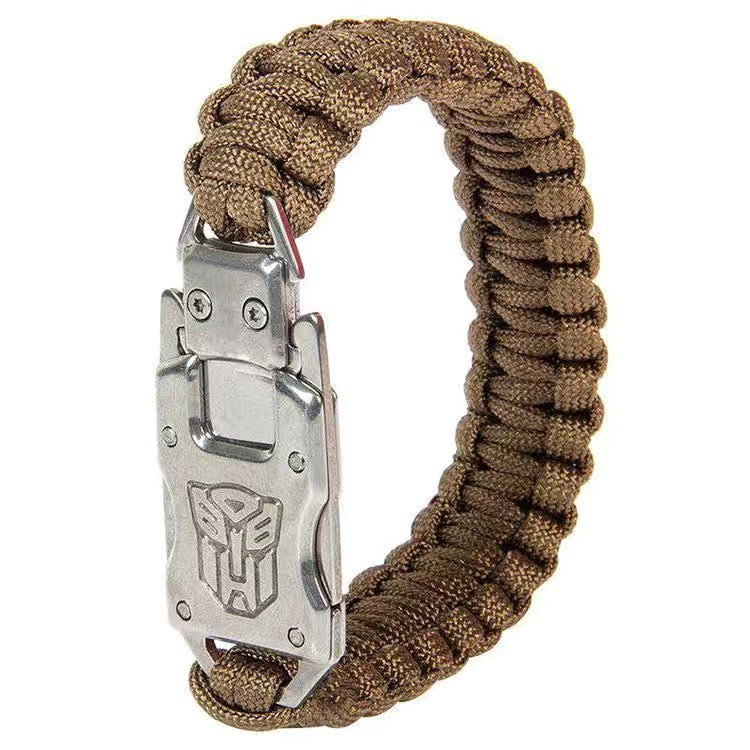 Outdoor Survival Paracord Bracelet Knife