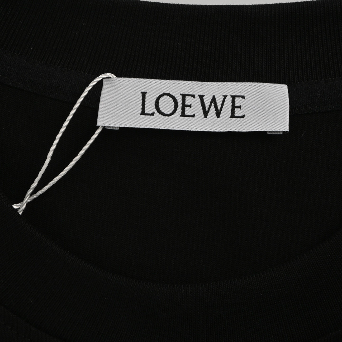 Loewe 25ss short-sleeve embossed logo pocket