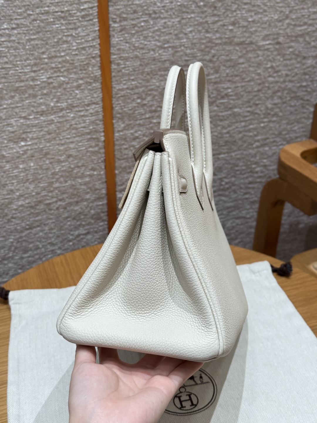 Hermès Birkin 10Craie Handbag (Handmade to Order)