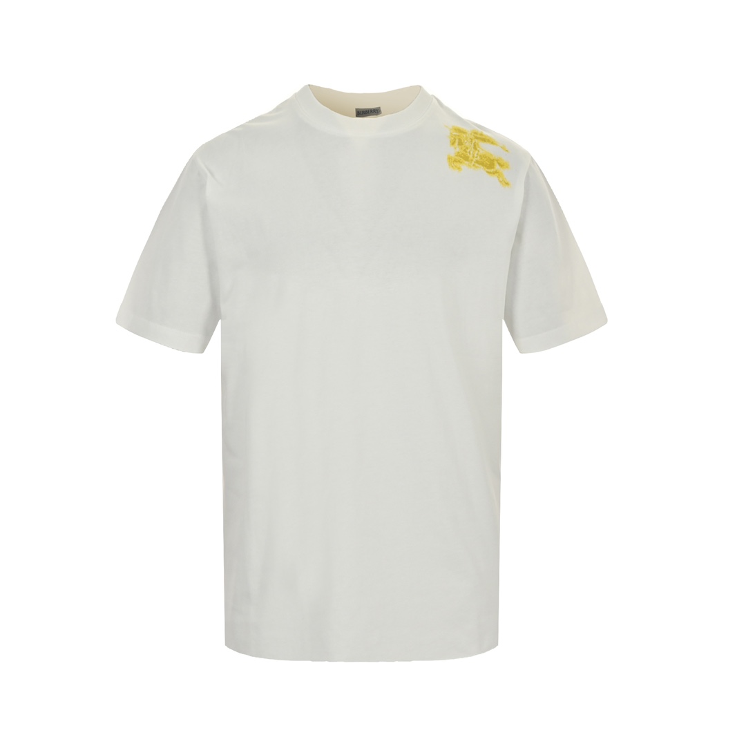 Burberry 24ss shoulder horse print short sleeves