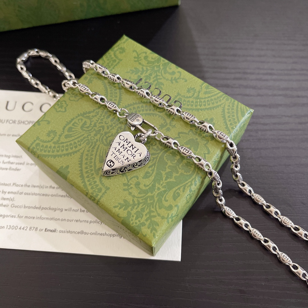 Gucci Heart Necklace