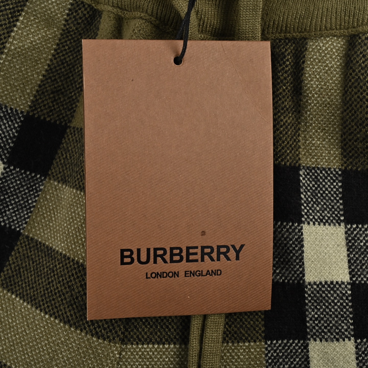 Burberry 24ss classic check knit shorts