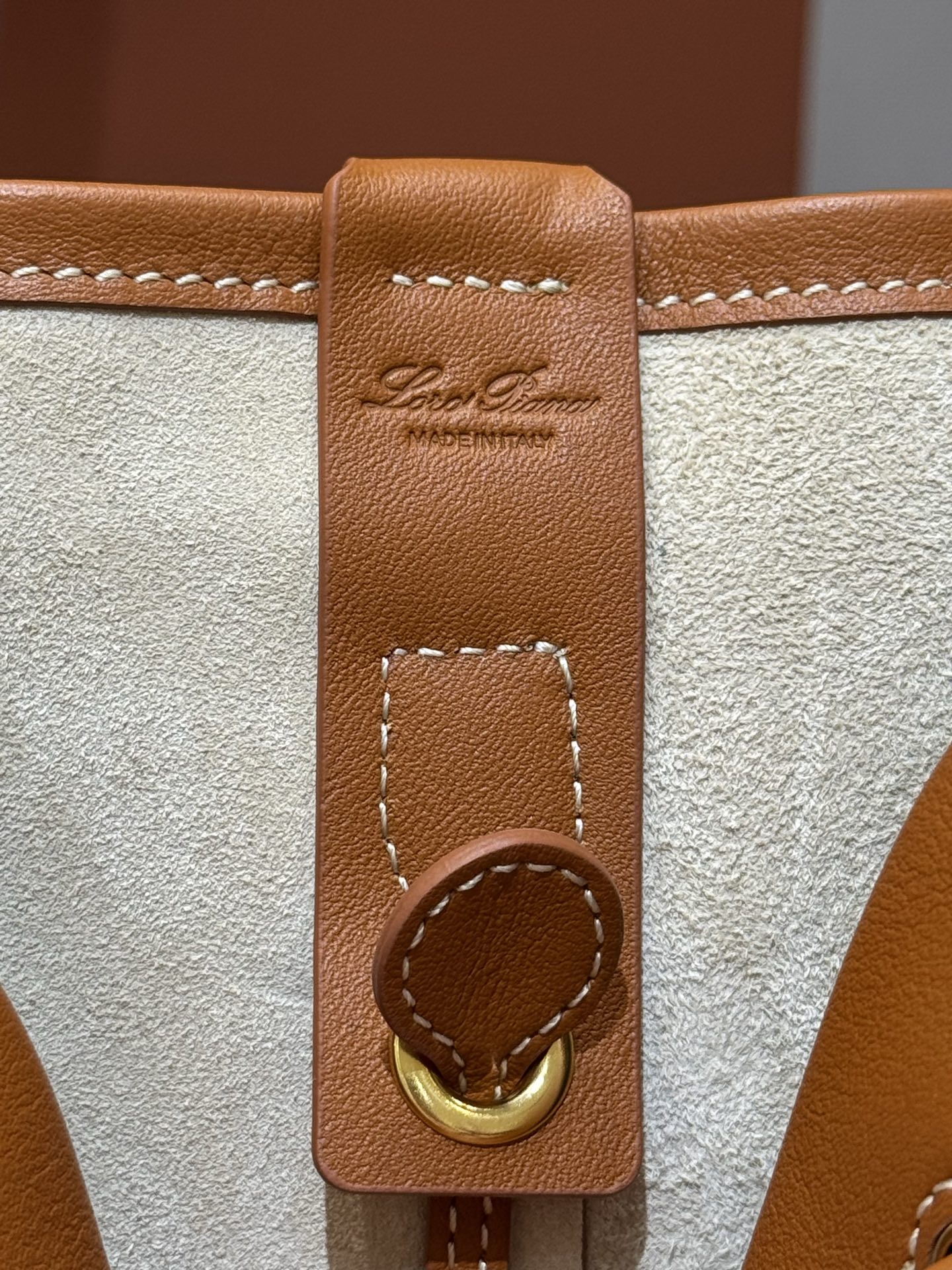 Loro Piana Extra Drawstring Backpack