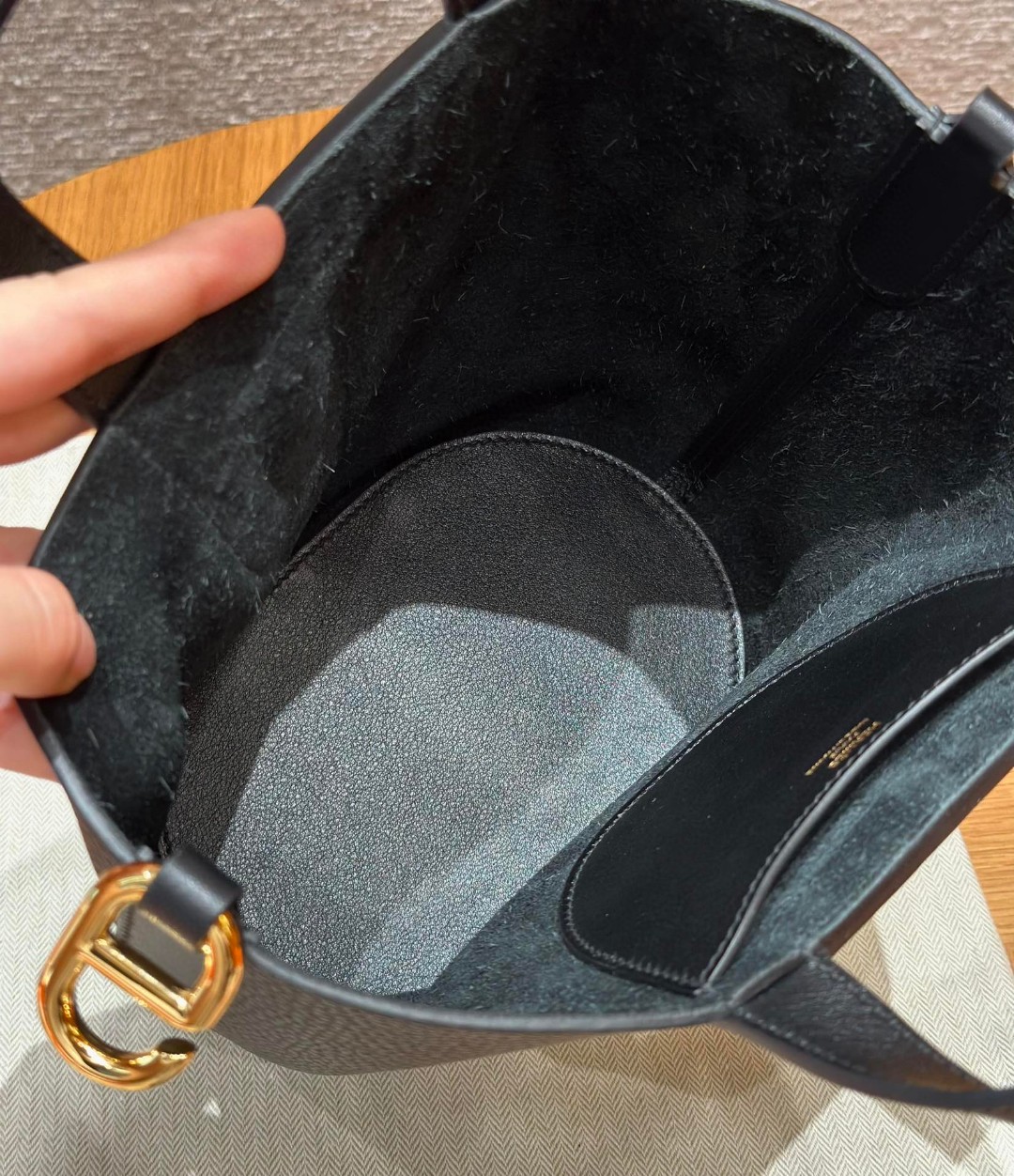 Hermès in the loop 89noir (handmade to order)