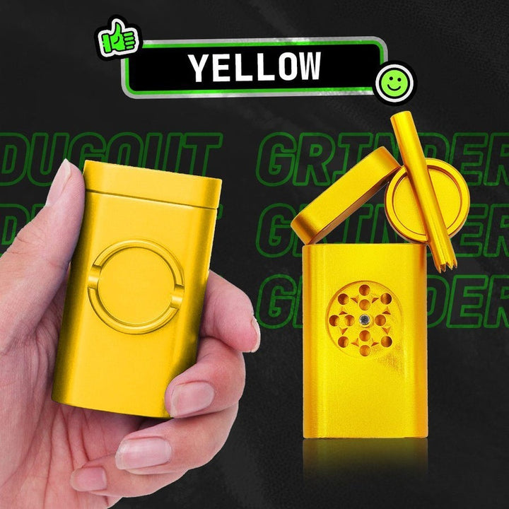 (🔥Last Day Promotion-SAVE 50% OFF)All-in-One Dugout Grinder Container-BUY 2 GET 10% OFF & FREE SHIPPING