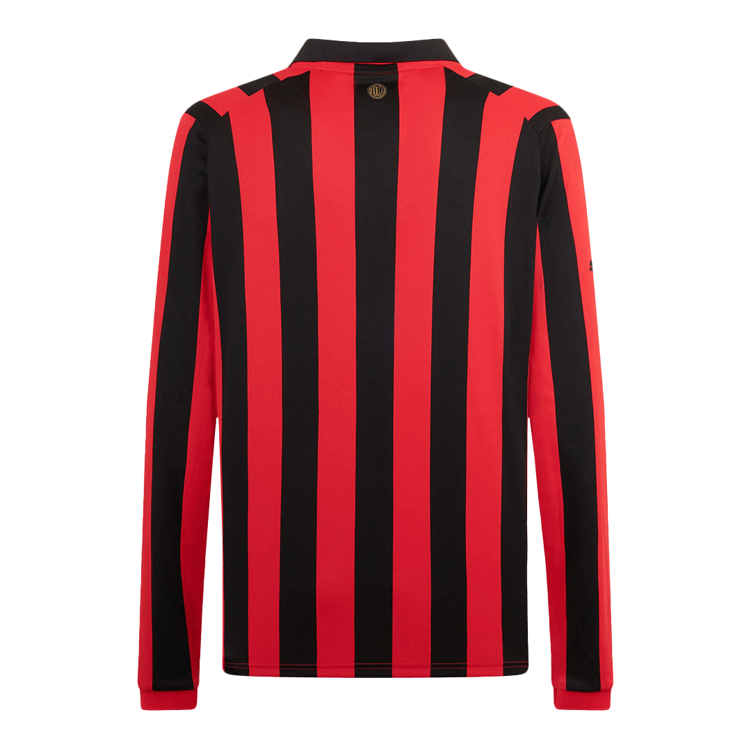 AC Milan Retro Long Sleeve Football Shirt, 125th Anniversary 2024/25