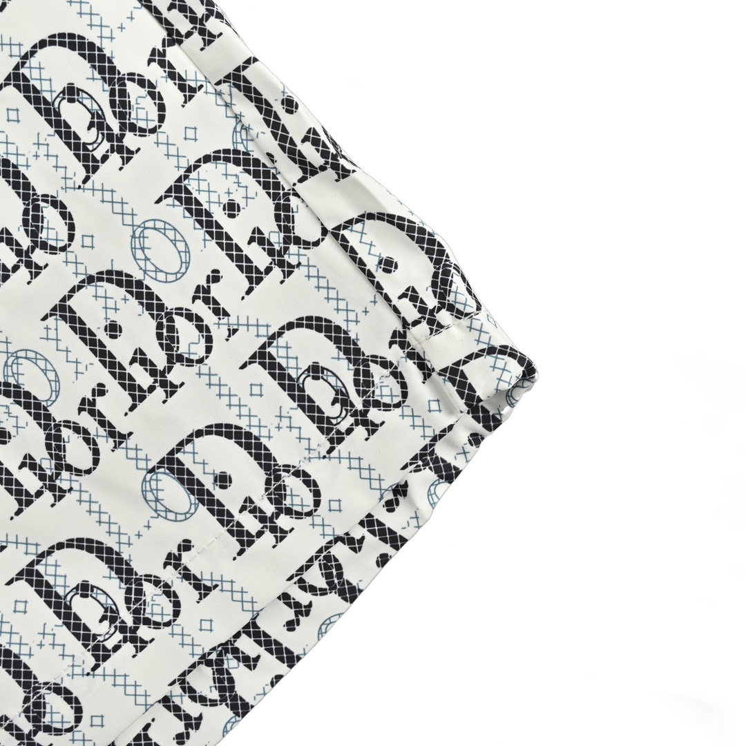 Dior 24ss all over printed beach shorts