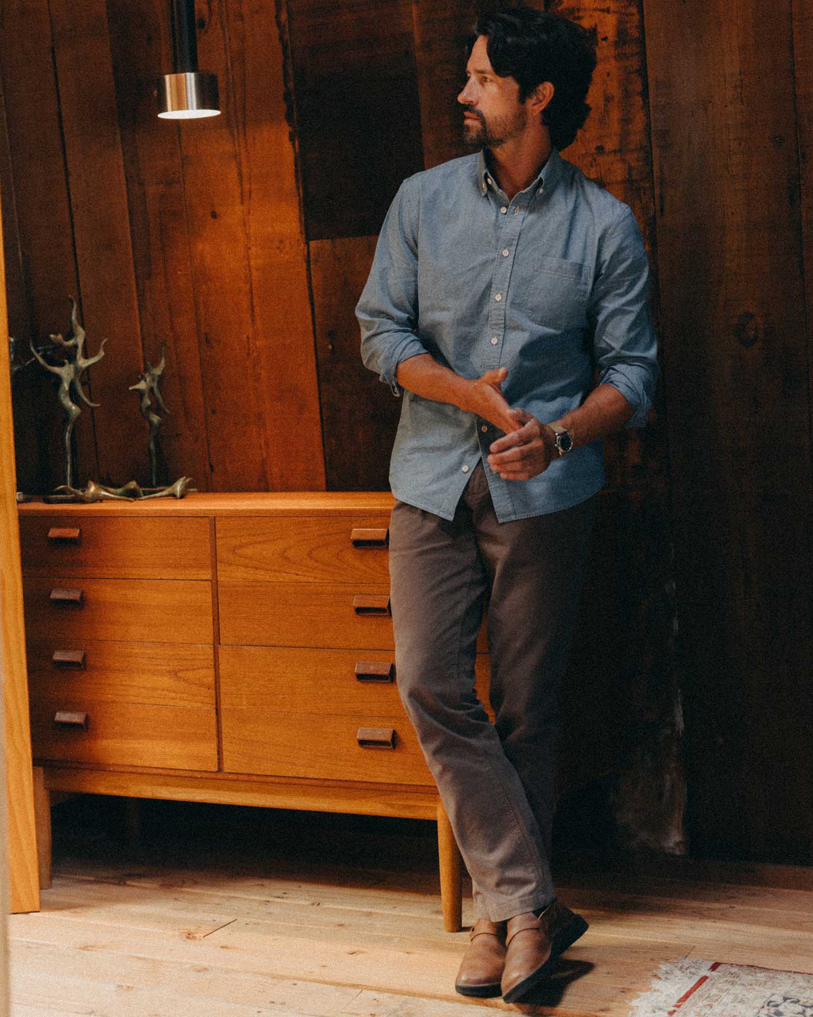 The Jack in Washed Indigo Chambray
