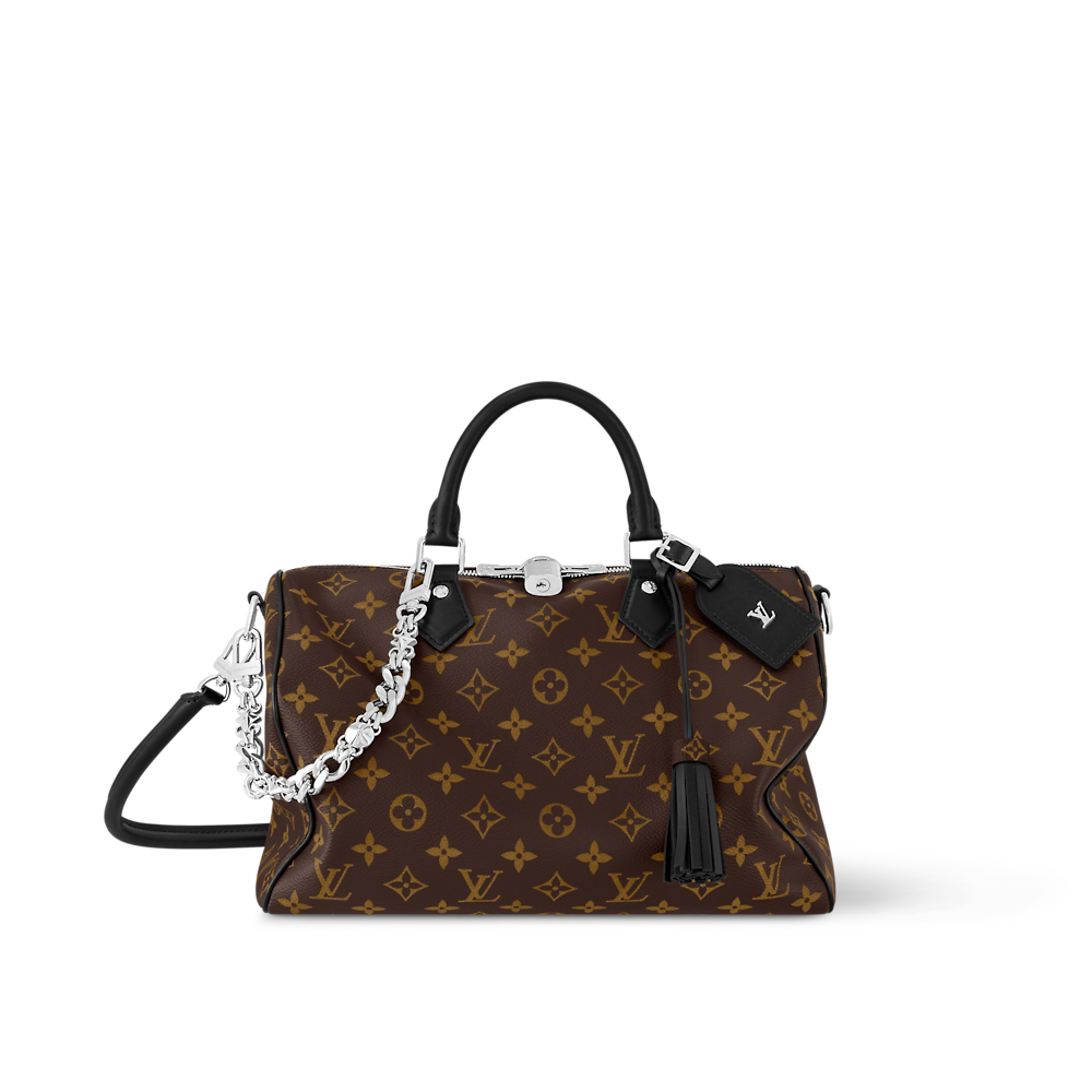 Louis Vuitton SPEEDY SOFT 30 DARK Bag M12243