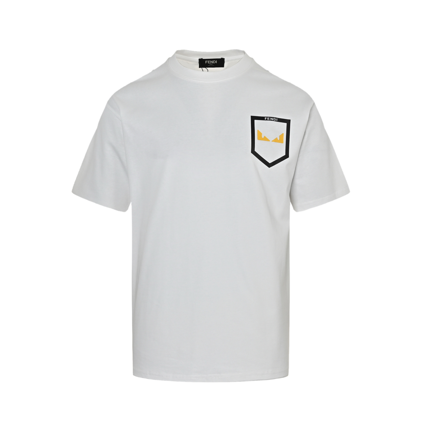 Fendi 25ss rubber pocket eye short sleeve