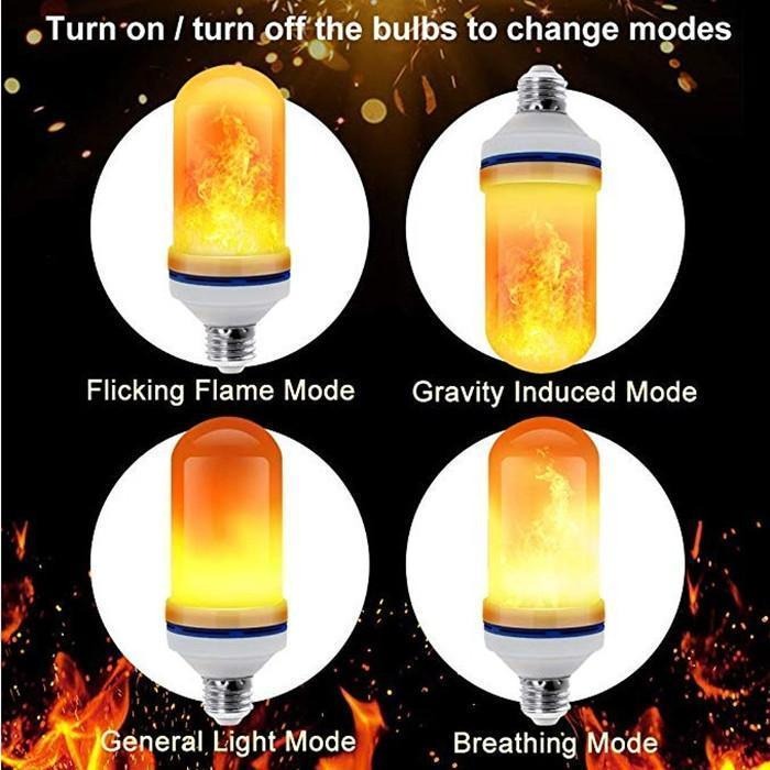 🔥45% OFF Last Day Sale -Flame LED Decorative Lights - Buy 4  FREE SHIPPING