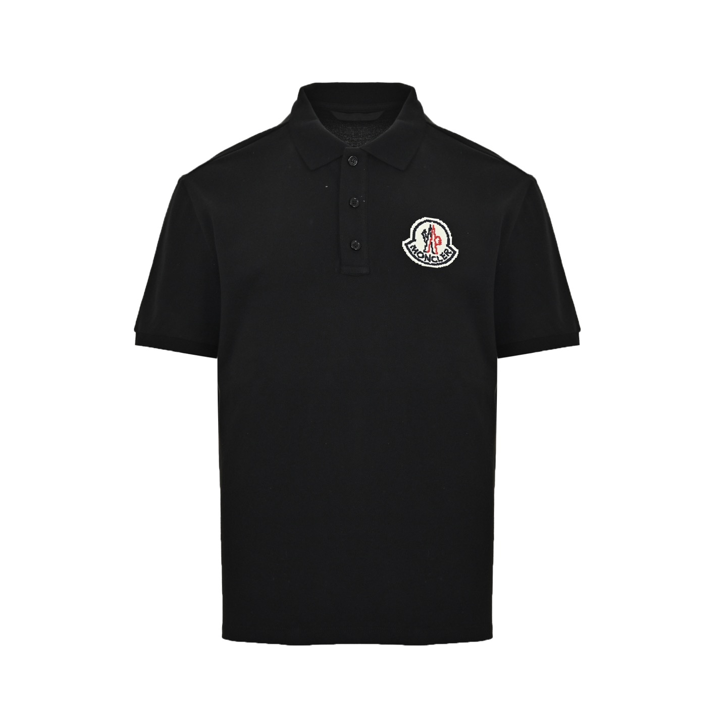 Moncler 25ss chest embroidered logo polo short sleeve
