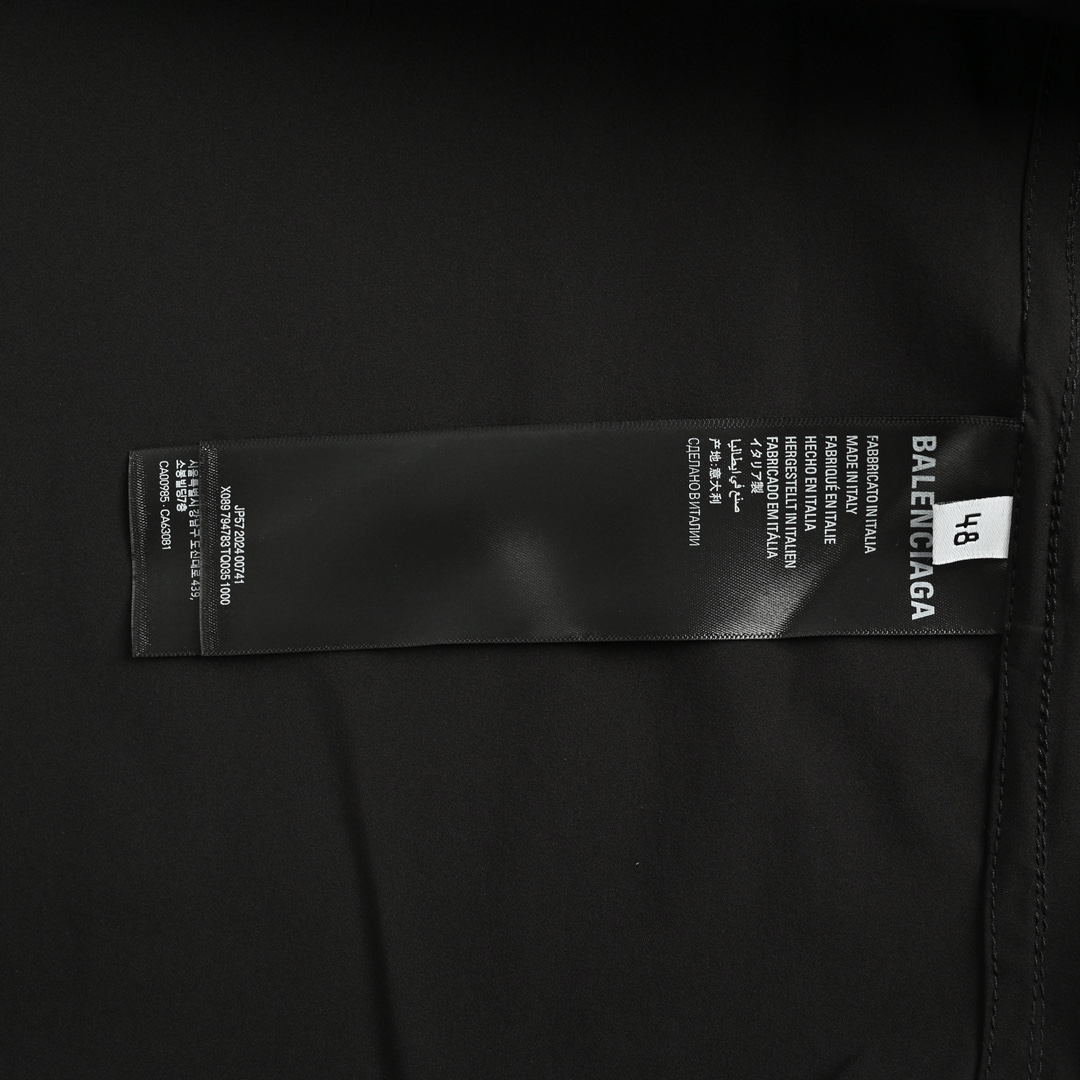 Balenciaga 24Fw IB stretch nylon performance jacket