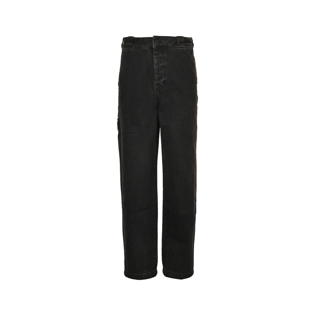 Prada 23Fw triangle logo denim jeans
